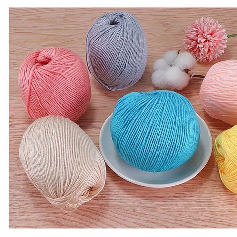 6-Strand Crochet Thread, Delicate & Colorful Soft Warm Baby Yarn For Hand Knitting, Anti-Pilling Unfade, Wears Next To The Body ► Photo 1/4