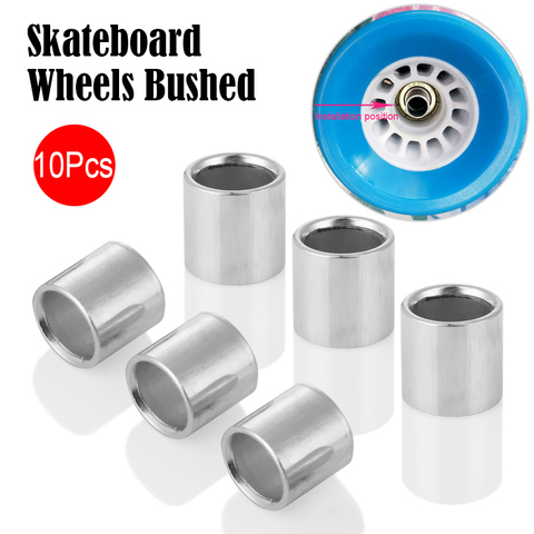 10Pcs Skateboard Bushed Bearing Spacer Scooter Wheel Bearing Spacer Roller Skates /Speed Skate Bearing Bushing Skating Spacers ► Photo 1/6