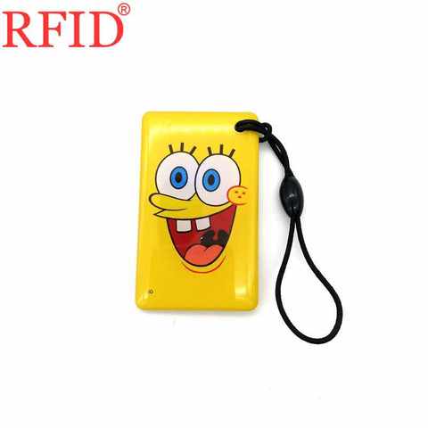 ID 125KHZ EM4305 Rewritable Writable Keyfob RFID Waterproof Token Tag Badge Keychain Access Control Card Fast Shipping 1pcs ► Photo 1/5