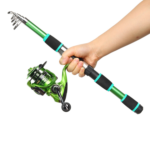 JOSBY Telescopic Fishing Rod Feeder Hard FRP Carbon Fiber Portable Carp Spinning Pole Travel Sea Boat Pesca ► Photo 1/6