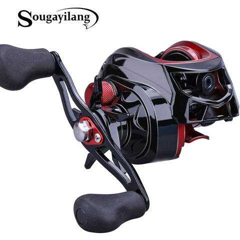 Sougayilang 17+1BB Baitcasting Fishing Reel Casting Anti-corrosio Reels Saltwater Freshwater Fishing Coil Wheels De Pesce ► Photo 1/6