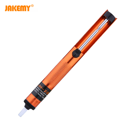 JAKEMY Z02 Strong Desoldering Pump Suction Tin Soldering Sucker Pen Removal Vacuum Soldering Iron Desolder Hand Tools ► Photo 1/6