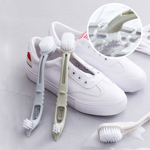 1pc White Shoes Sneakers Cleaner Whiten Refreshed Polish Cleaning Tool For  Casual Leather Shoe Sneakers Brush