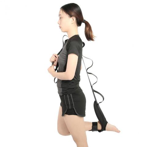 148cm Leg Ankle Brace Support Training Stretching Belt Stroke Hemiplegia Rehabilitation Strap Correction Braces Yoga Belt ► Photo 1/6