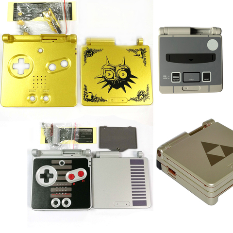 For  G B A SP For Game boy Housing Case Cover Replacement Full Shell For Advance SP ► Photo 1/5