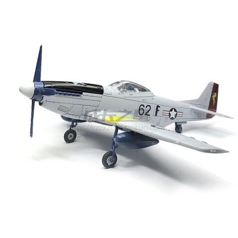 1/48 4D Mustang Fighter Assembling Model American World War II P51 Airplane  Glue Free Color Separation Quick Imposition ► Photo 1/6