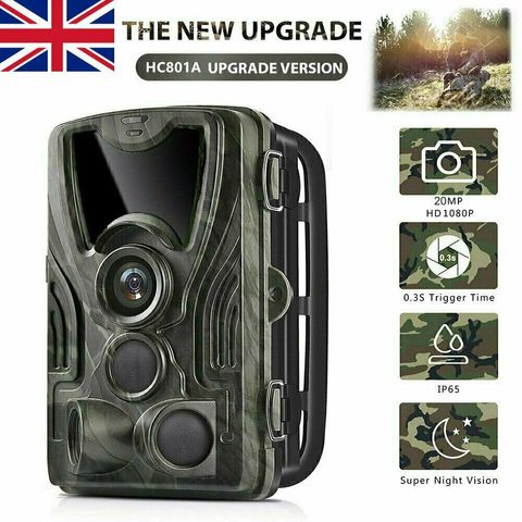 20MP Trail Camera Outdoor Wildlife Hunting IR Filter Night View Motion Detection Camera Scouting Cameras Photo Traps Track ► Photo 1/6