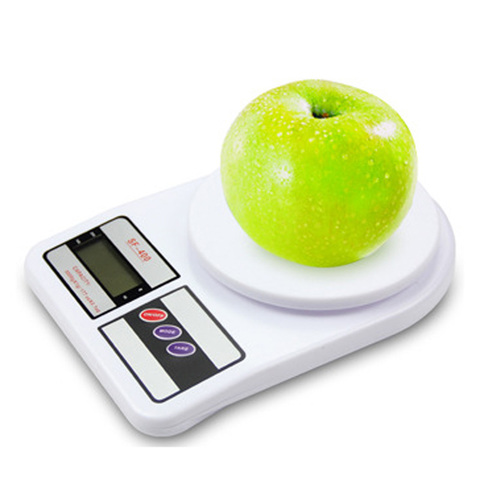 Pocket kitchen scale Digital weight Kitchen Electronic Scales Food mini measuring 10kg/1g 5kg*1g 7kg*1g for Kitchen weight Tools ► Photo 1/6