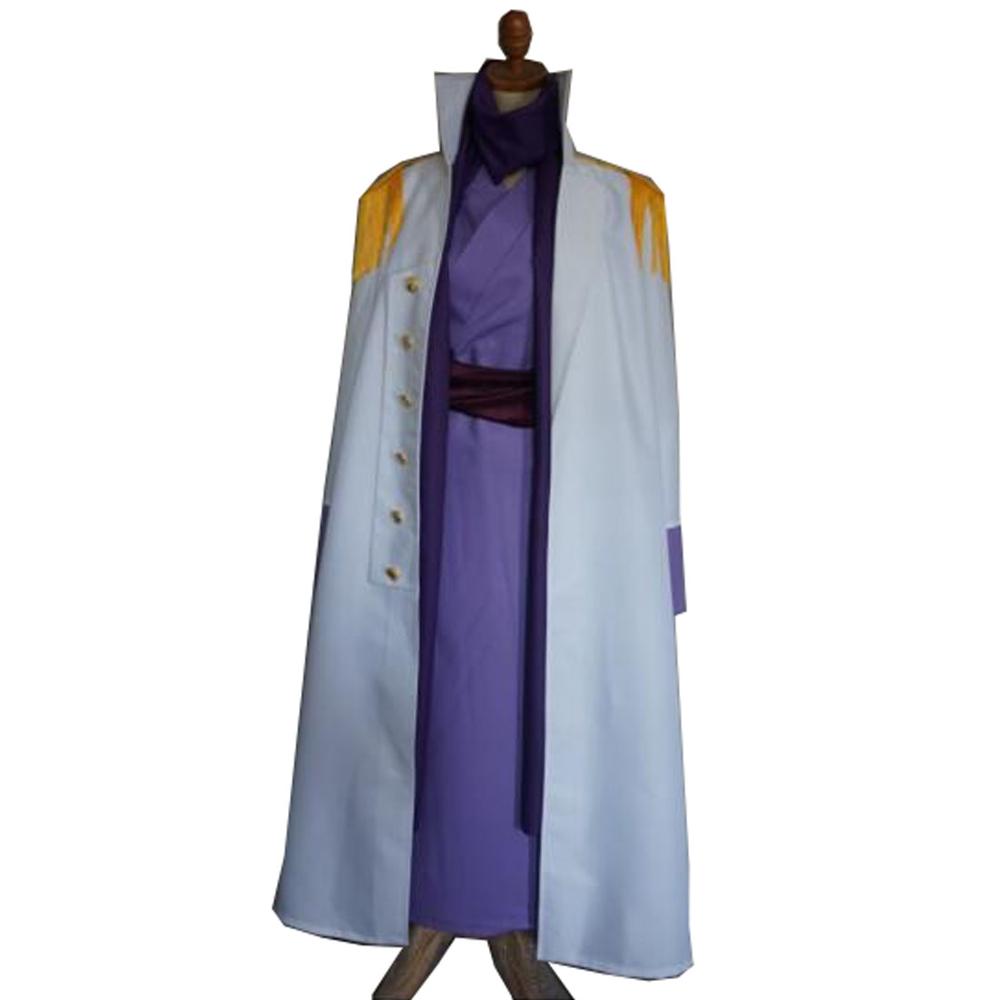 16 One Piece Fujitora Issho Cosplay Costume Admiral Fujitora Cosplay Marine Trench Full Size Price History Review Aliexpress Seller Manlu Cos Store Alitools Io