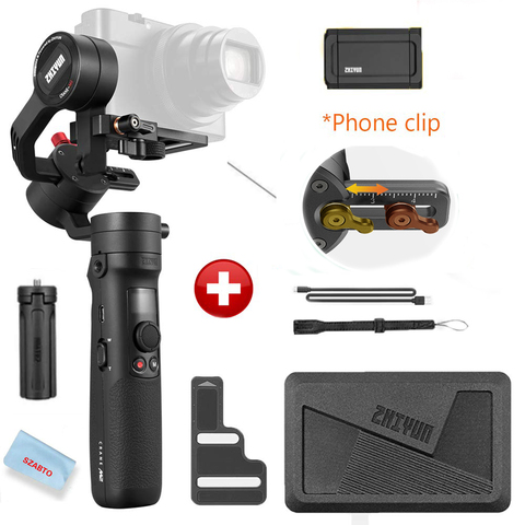 ZHIYUN Official Crane M2 Gimbals for Smartphones Mirrorless Action Compact Cameras New Arrival Handheld Stabilizer ► Photo 1/6