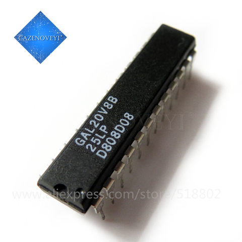 1pcs/lot GAL20V8B-25LP GAL20V8B-15LP GAL20V8B DIP-24 In Stock ► Photo 1/1