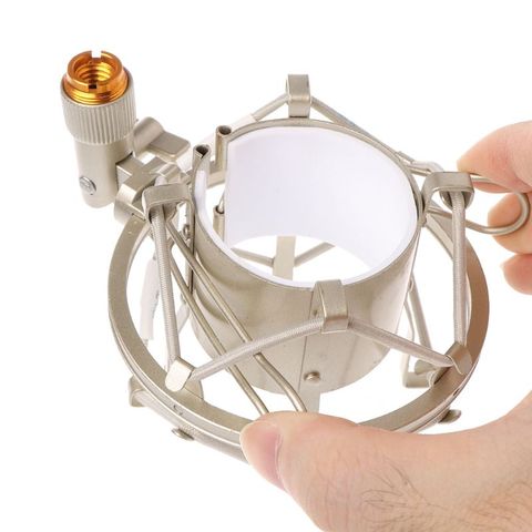 2022 New Universal 50mm Microphone Shock Mount for 48mm-54mm Diameter Condenser Mic ► Photo 1/6