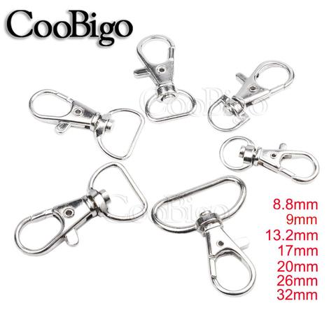 Keychain Hook Zinc Alloy Purse With D Ring DIY Craft Swivel Clasp Lanyard