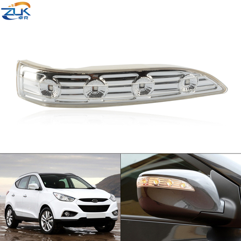 ZUK LED Side Mirror Turn Signal Light for Hyundai Tucson IX35 2009-2015 Car Door Mirror Indicator Wing Rearview Mirror Lamp ► Photo 1/6