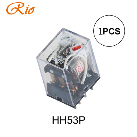 DMWD MY3 HH53P MY3NJ 11-Pin DC12V/DC24V/DC110V/AC220V Coil General Purpose Micro Mini Relay Intermediate Electromagnetic Relay ► Photo 1/5