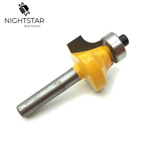 1/2 Milling Cutter Router Bit Straight End Mill Trimmer Cleaning Flush Trim Corner Round Milling Cutter 1/4 Shank ► Photo 1/4