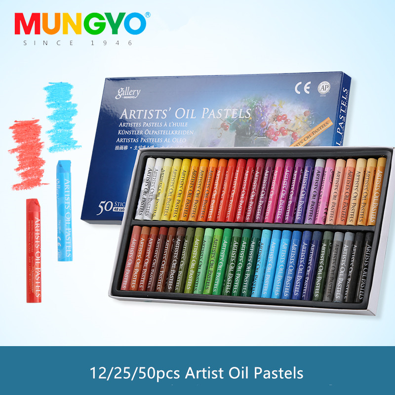 Mungyo Soft Pastels 24 or 32 or 48 or 64 color Square Type Pastel