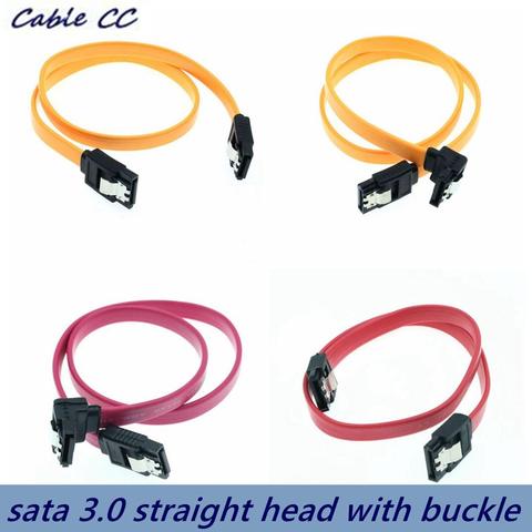 Ecosin2 computer cable and connector  SATA 3.0 III SATA3 6Gb / s SSD hard drive data direct / right angle cable Oct14 best price ► Photo 1/6