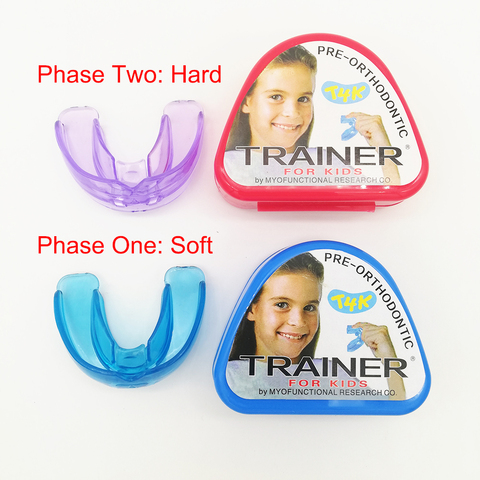 1 set T4K Children Dental Tooth Orthodontic Appliance Trainer for Kids Teeth Alignment Braces Mouthpieces Phase Soft and Hard ► Photo 1/6