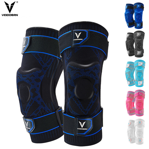 Veidoorn 1PCS Knee Pads Sleeve Brace for Sports  Knee Support Fitness Patella Running Basketball Football Tennis Women Man ► Photo 1/6