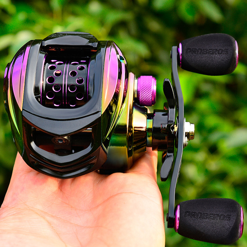 Sougayilang Baitcasting Reel 8:1 Gear Ratio 9+1 BB Colorful Fishing Reel 