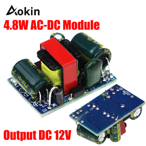 12 V 400mA/ 5v 700mA isolated switching power module AC-DC step-down module Buck module 220 V to 12 V ► Photo 1/6