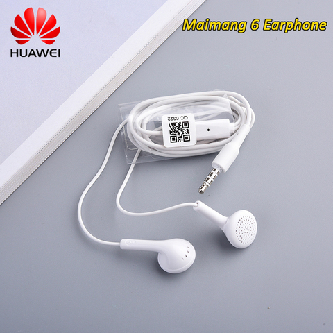 HUAWEI 3.5MM Earphone In Ear Headset With Wired Mic Volume Control For Huawei P8 P9 P10 P30 Lite Y9 Y7 Honor 30S 9X 8X Mate 9 8 ► Photo 1/6
