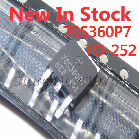 5PCS/LOT 70S360P7 IPD70R360P7S TO-252 In Stock NEW original IC ► Photo 1/1