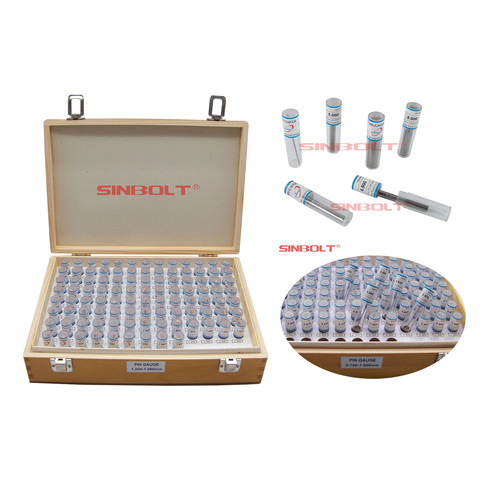 Pin Gauge Set,0.100mm--10.000mm(step: 0.01,100pcs/set),fast delivery! ► Photo 1/6