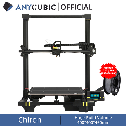 ANYCUBIC Chiron 3D Printer DIY TFT Auto-leveling impresora 3D Printers Extruder Dual Z axis Impressora 3D Printing Kit Drucker ► Photo 1/6