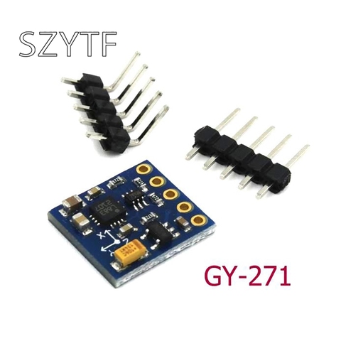 GY-271 HMC5883L 3-Axis Compass Magnetometer Sensor Module 3V-5V ► Photo 1/2