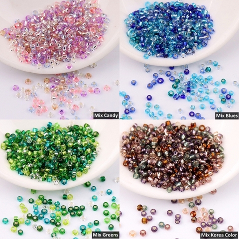 Good Quality 2mm 12/0 Czech Crystal Glass Seedbead Uniform Colorful Mini Glass Rice Beads For Jewelry Pearl Earring DIY Material ► Photo 1/6