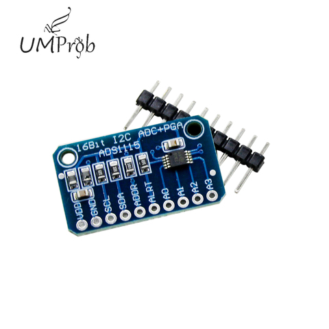 ADS1115 Ultra-Compact 16-Bit Precision Analog-to-Digital Converter ADC Development Board Module ► Photo 1/3