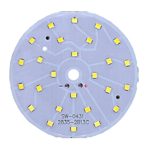 LED Chip Bulb Lamp SMD2835 Beads Kit LED diode Round Light Source board 3W 5W 7W 9W 12W 15W 18W For Lampada LED Spotlight White ► Photo 1/6