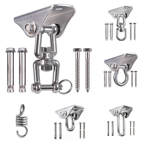 Wall/Ceiling Mounting Anchor Bracket - Hook for Climbing Rope, Swing,  Sandbag, and Sports Equipment