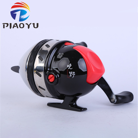 Stainless Steel Fishing Reels for Slingshot Shooting Speed Ratio 3.4:1 Closed Metal Coil Wheel Outdoor Hunting ► Photo 1/6