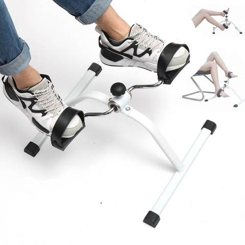 Indoor Cycling Bikes Legs Trainer Fitness Pedal Exercise Fitness Bike Elderly Cycle Rehab Workout Home Gym Fitness Equipment ► Photo 1/6