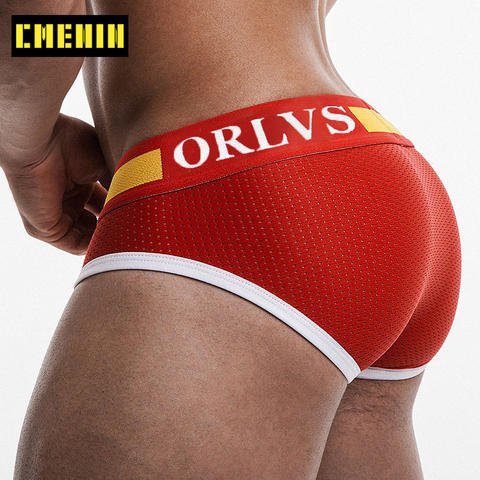 CMENIN Cotton Sexy Underwear Men Jockstrap Mesh Breathable Briefs Men Bikini Gay Men Underwear Male Panties Briefs Man 2022 New ► Photo 1/6