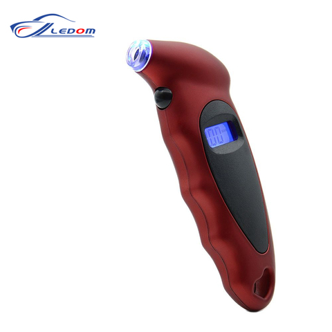 Digital Tire Pressure Gauge Backlight High-Precision Tire Pressure Monitoring Car Tyre Air PressureS Gauge Meter LCD Display ► Photo 1/6