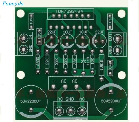 PCB empty board single channel TDA729 7294 power amplifier board subwoofer subwoofer subwoofer High Power ► Photo 1/1