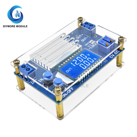 12A DC-DC Step Down Power Supply 24V 19V 12V to 5V 6V Adjustable Buck Converter with LCD Digital Display For Charging ► Photo 1/6