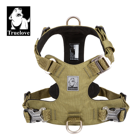 Truelove Dog Light Weight Harness Adjustable Outdoor Pet Medium Small Large Adjustable Outdoor Tactical Military Service TLH6281 ► Photo 1/6