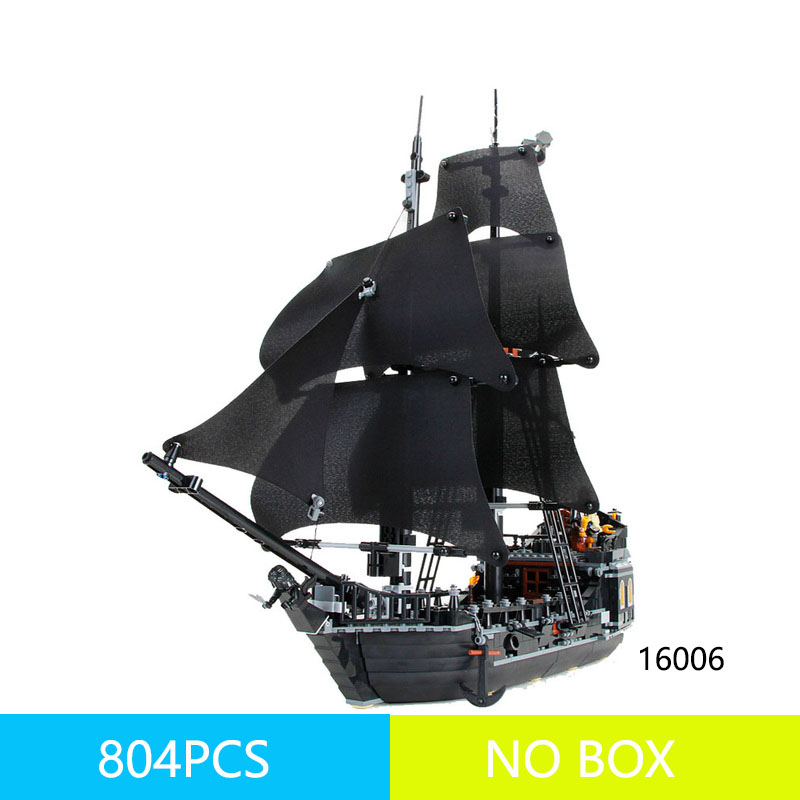 The Black Pearl Ship Model Building Pirates of the Caribbean Toys 804pcs nobox 