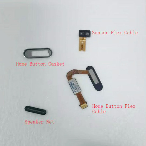 1Set For Huawei Honor View 10 Home Button Flex Cable + Sensor + Speaker Net + Gasket Joystick With Flex Cable For Honor V10 ► Photo 1/2