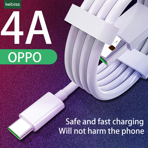 Applicable to Oppo Mobile Phone Type C Flash Charging Data Cable Reno2/R17pro Fast Charging Wire usb c ► Photo 1/5