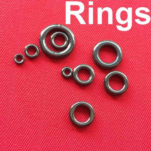 1pc Ceramics Ring Porcelain Ring Surf Casting Line Guide, Outer Diameter Is from the Table, Number 3 4 5 6 7 8 10 12 16 20 25 30 ► Photo 1/3