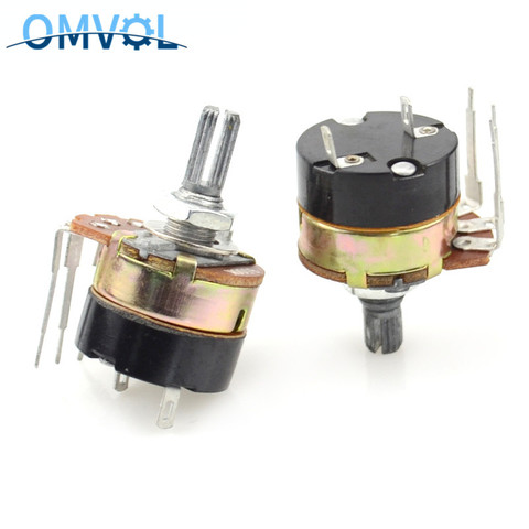 B500K BK50K B10K adjustable resistance speed regulator with switch potentiometer ► Photo 1/6