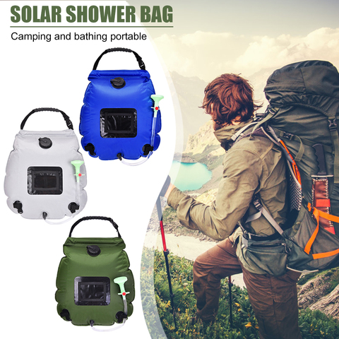 20L Portable Bag Outdoor Solar Bathing Water Camp Hiking Shower Bags for AOTU AT6628 Family Outdoor Camping Accessories ► Photo 1/6