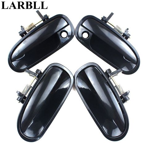 LARBLL Front Rear Left Right Black Outside Exterior Door Handle for Honda Civic EK3 1996-2000 ► Photo 1/6