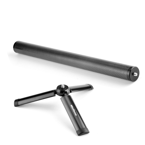 Gimbal Carbon Fiber Extension Pole Tripod Stick Set for Dji Osmo Mobile 3 Zhiyun Smooth 4 3 X Q2 Moza Mini S MX Feiyu Handle New ► Photo 1/6